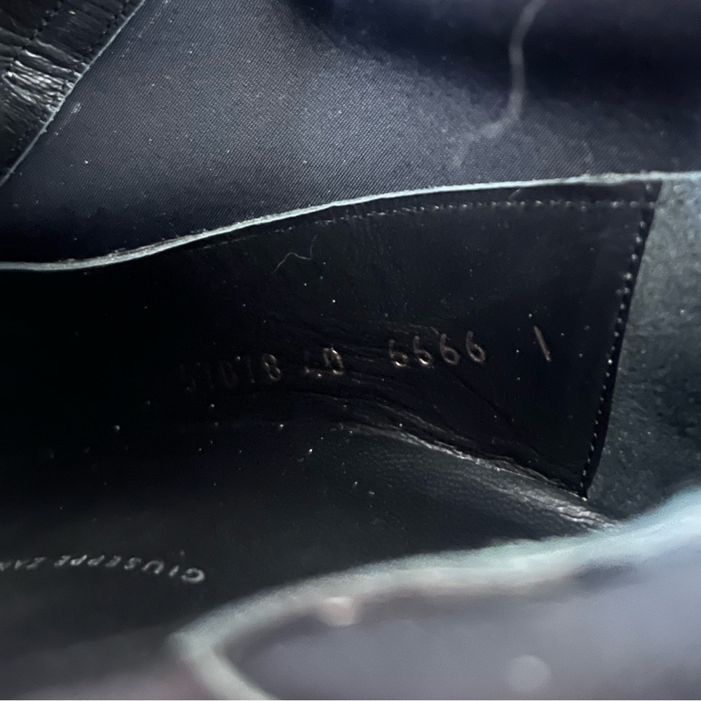Giuseppe Zanotti stiletto lace up boots - Picture 3 of 11